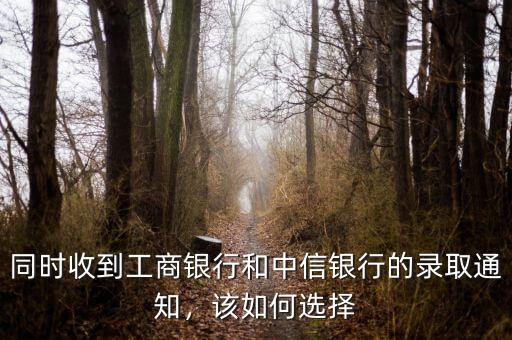 同時收到工商銀行和中信銀行的錄取通知，該如何選擇
