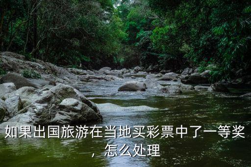 如果出國(guó)旅游在當(dāng)?shù)刭I彩票中了一等獎(jiǎng)，怎么處理