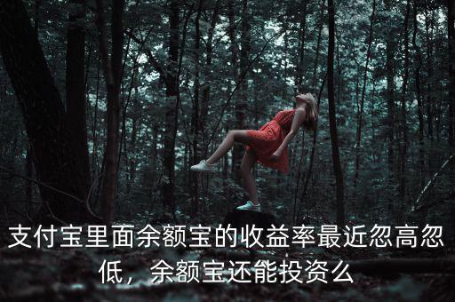 支付寶里面余額寶的收益率最近忽高忽低，余額寶還能投資么