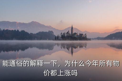 能通俗的解釋一下，為什么今年所有物價(jià)都上漲嗎
