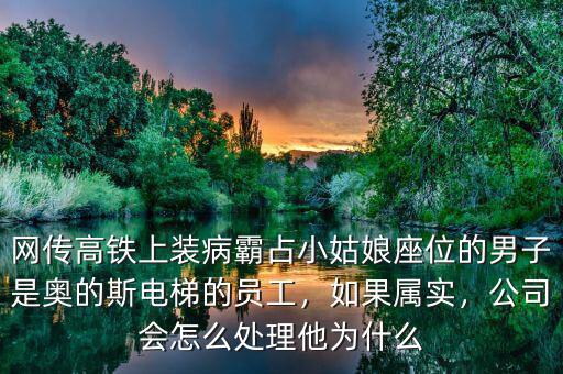 網(wǎng)傳高鐵上裝病霸占小姑娘座位的男子是奧的斯電梯的員工，如果屬實(shí)，公司會怎么處理他為什么