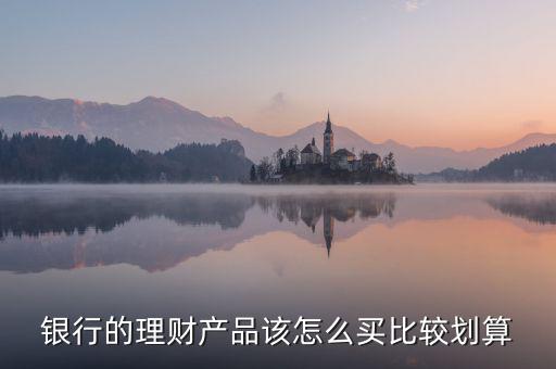 銀行的理財(cái)產(chǎn)品該怎么買(mǎi)比較劃算