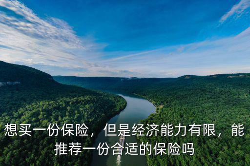 想買一份保險(xiǎn)，但是經(jīng)濟(jì)能力有限，能推薦一份合適的保險(xiǎn)嗎