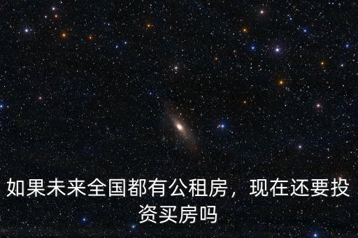 如果未來全國都有公租房，現(xiàn)在還要投資買房嗎