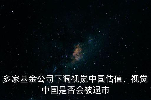 多家基金公司下調(diào)視覺中國估值，視覺中國是否會被退市