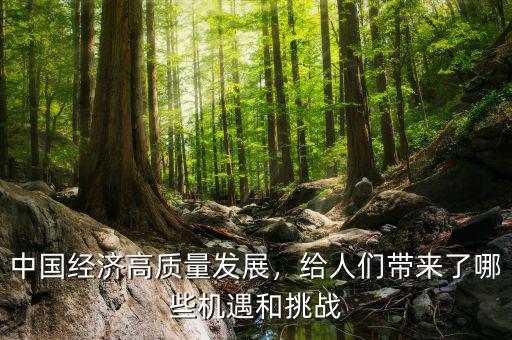 中國經(jīng)濟(jì)高質(zhì)量發(fā)展，給人們帶來了哪些機(jī)遇和挑戰(zhàn)