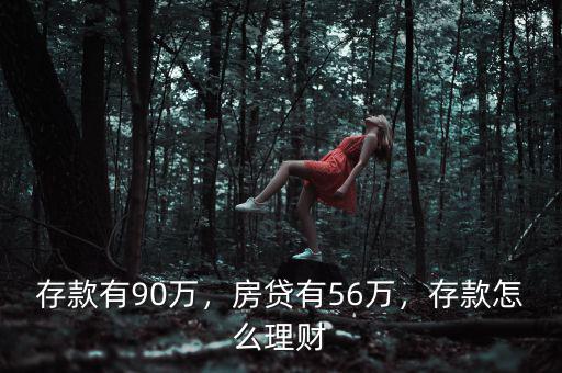 存款有90萬(wàn)，房貸有56萬(wàn)，存款怎么理財(cái)