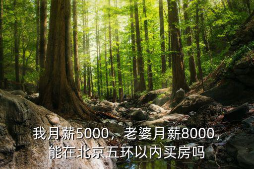 我月薪5000，老婆月薪8000，能在北京五環(huán)以內(nèi)買房嗎