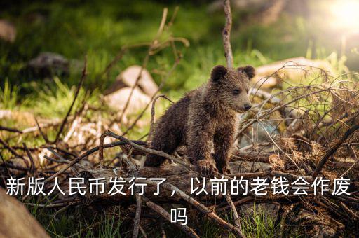 新版人民幣發(fā)行了，以前的老錢會(huì)作廢嗎