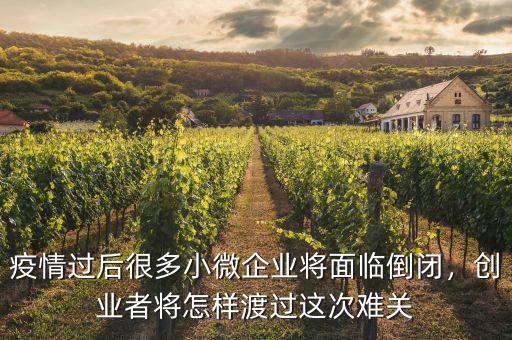 疫情過(guò)后很多小微企業(yè)將面臨倒閉，創(chuàng)業(yè)者將怎樣渡過(guò)這次難關(guān)
