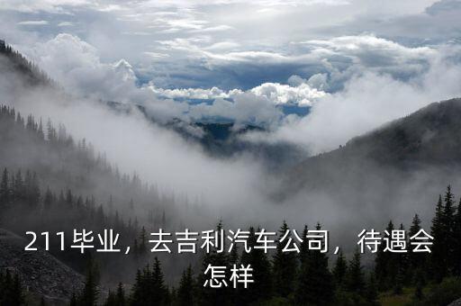 211畢業(yè)，去吉利汽車公司，待遇會(huì)怎樣