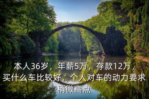 本人36歲，年薪5萬(wàn)，存款12萬(wàn)，買什么車比較好，個(gè)人對(duì)車的動(dòng)力要求稍微高點(diǎn)