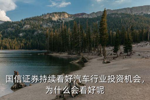 國信證券持續(xù)看好汽車行業(yè)投資機(jī)會(huì)，為什么會(huì)看好呢