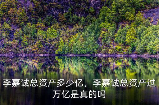 李嘉誠(chéng)總資產(chǎn)多少億，李嘉誠(chéng)總資產(chǎn)過(guò)萬(wàn)億是真的嗎