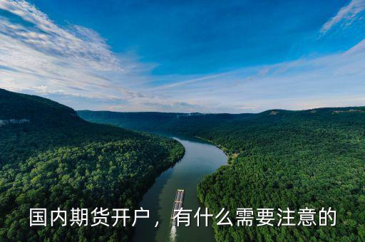 國(guó)內(nèi)期貨開(kāi)戶，有什么需要注意的