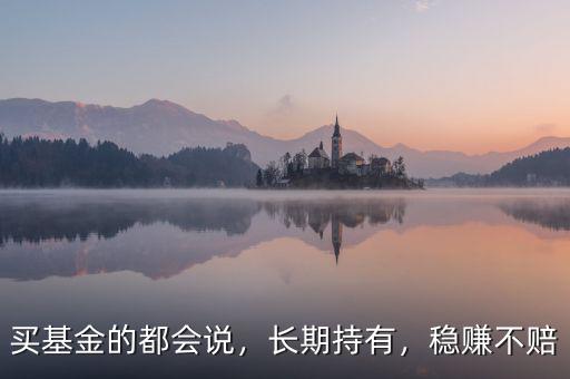 買(mǎi)基金的都會(huì)說(shuō)，長(zhǎng)期持有，穩(wěn)賺不賠