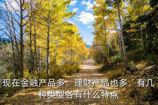 現(xiàn)在金融產(chǎn)品多，理財(cái)產(chǎn)品也多，有幾種類型各有什么特點(diǎn)
