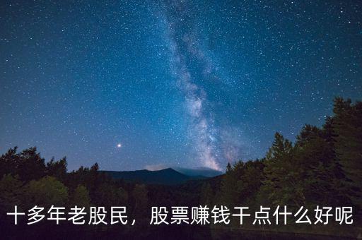 十多年老股民，股票賺錢(qián)干點(diǎn)什么好呢