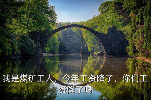 我是煤礦工人，今年工資降了，你們工資降了嗎