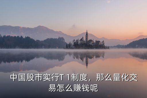 中國(guó)股市實(shí)行T 1制度，那么量化交易怎么賺錢呢