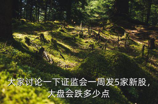 大家討論一下證監(jiān)會(huì)一周發(fā)5家新股，大盤會(huì)跌多少點(diǎn)