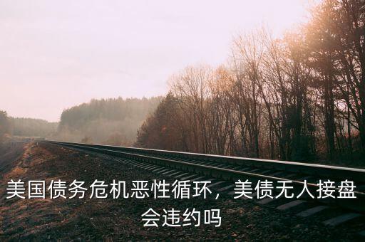 美國債務(wù)危機(jī)惡性循環(huán)，美債無人接盤會違約嗎