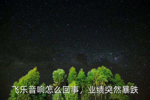 飛樂音響怎么回事，業(yè)績突然暴跌