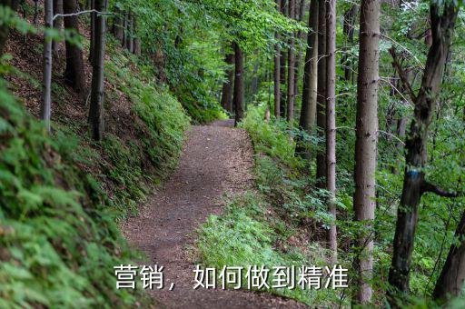 營(yíng)銷，如何做到精準(zhǔn)