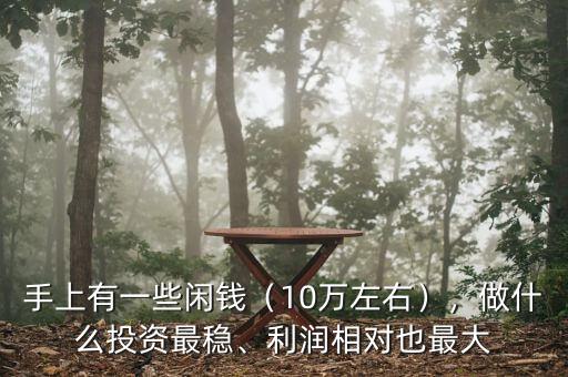 手上有一些閑錢（10萬(wàn)左右），做什么投資最穩(wěn)、利潤(rùn)相對(duì)也最大