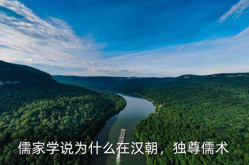 儒家學(xué)說為什么在漢朝，獨尊儒術(shù)