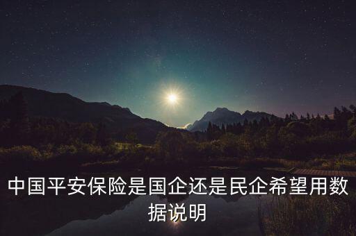 中國平安是什么企業(yè),中國平安保險(xiǎn)是國企還是民企
