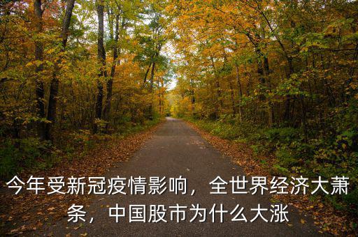 今年受新冠疫情影響，全世界經(jīng)濟(jì)大蕭條，中國股市為什么大漲