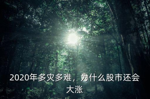 2020年多災(zāi)多難，為什么股市還會大漲
