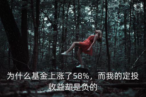 為什么基金上漲了58%，而我的定投收益卻是負(fù)的