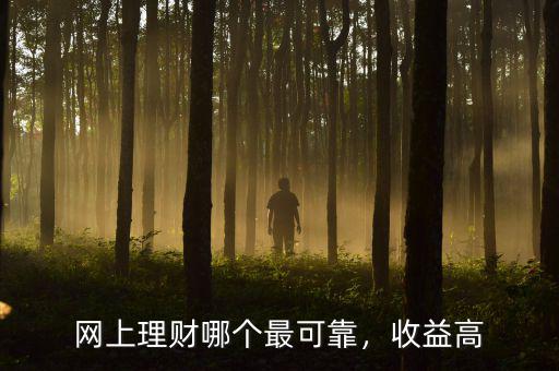 網(wǎng)上理財哪個最可靠，收益高