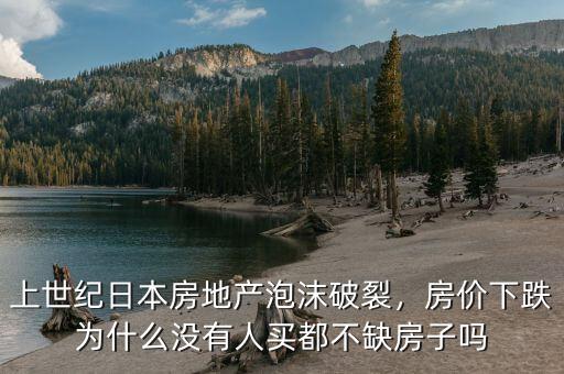上世紀日本房地產(chǎn)泡沫破裂，房價下跌為什么沒有人買都不缺房子嗎