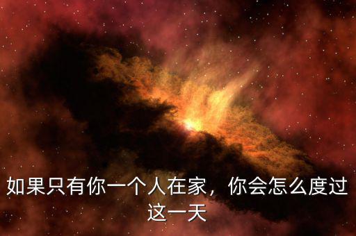如果只有你一個(gè)人在家，你會(huì)怎么度過(guò)這一天