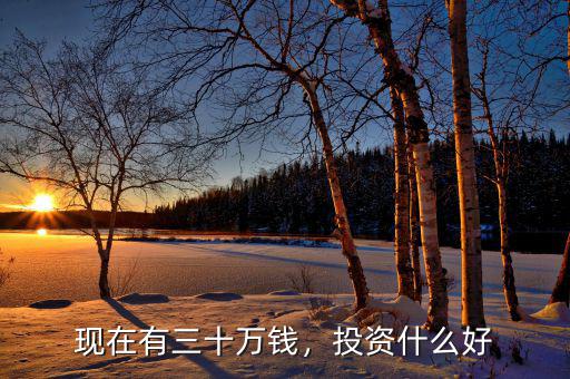 現(xiàn)在有三十萬(wàn)錢，投資什么好