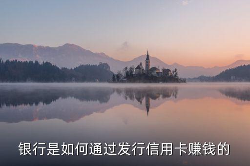 銀行發(fā)行信用卡靠什么賺錢(qián),各種辦信用卡的人員
