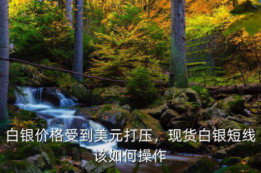 白銀價格受到美元打壓，現(xiàn)貨白銀短線該如何操作