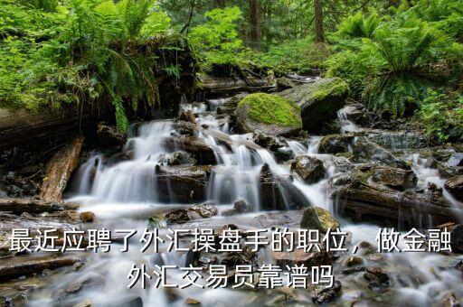 最近應(yīng)聘了外匯操盤手的職位，做金融外匯交易員靠譜嗎