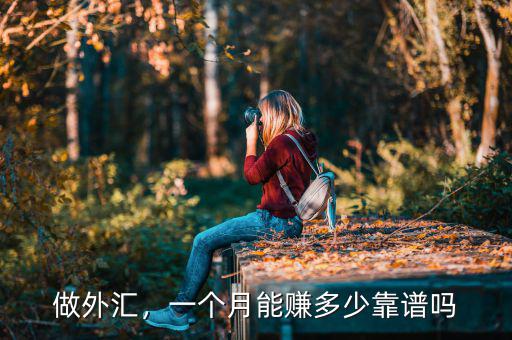 做外匯，一個月能賺多少靠譜嗎