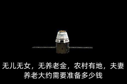 無兒無女，無養(yǎng)老金，農(nóng)村有地，夫妻養(yǎng)老大約需要準(zhǔn)備多少錢