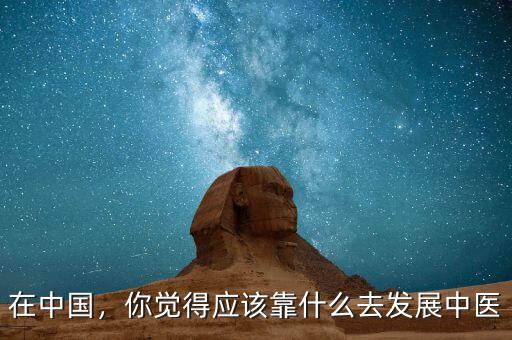在中國，你覺得應(yīng)該靠什么去發(fā)展中醫(yī)
