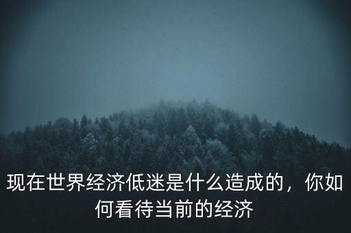 現(xiàn)在世界經濟低迷是什么造成的，你如何看待當前的經濟