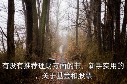 有沒有推薦理財(cái)方面的書，新手實(shí)用的，關(guān)于基金和股票