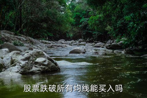 股票跌破所有均線能買(mǎi)入嗎