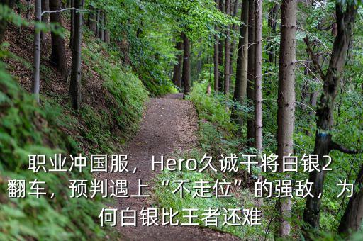 職業(yè)沖國服，Hero久誠干將白銀2翻車，預判遇上“不走位”的強敵，為何白銀比王者還難
