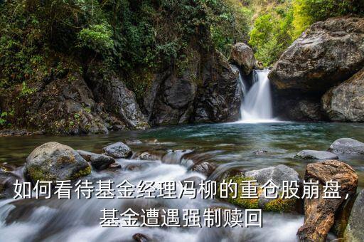 如何看待基金經(jīng)理馮柳的重倉股崩盤，基金遭遇強制贖回