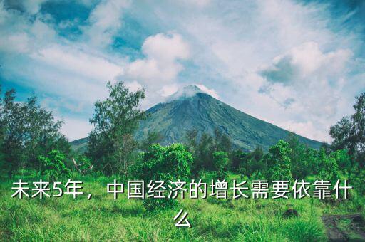 未來5年，中國經(jīng)濟(jì)的增長需要依靠什么
